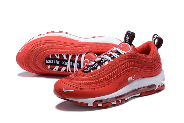 Nike Air Max 97, красный, нейлон, мужские