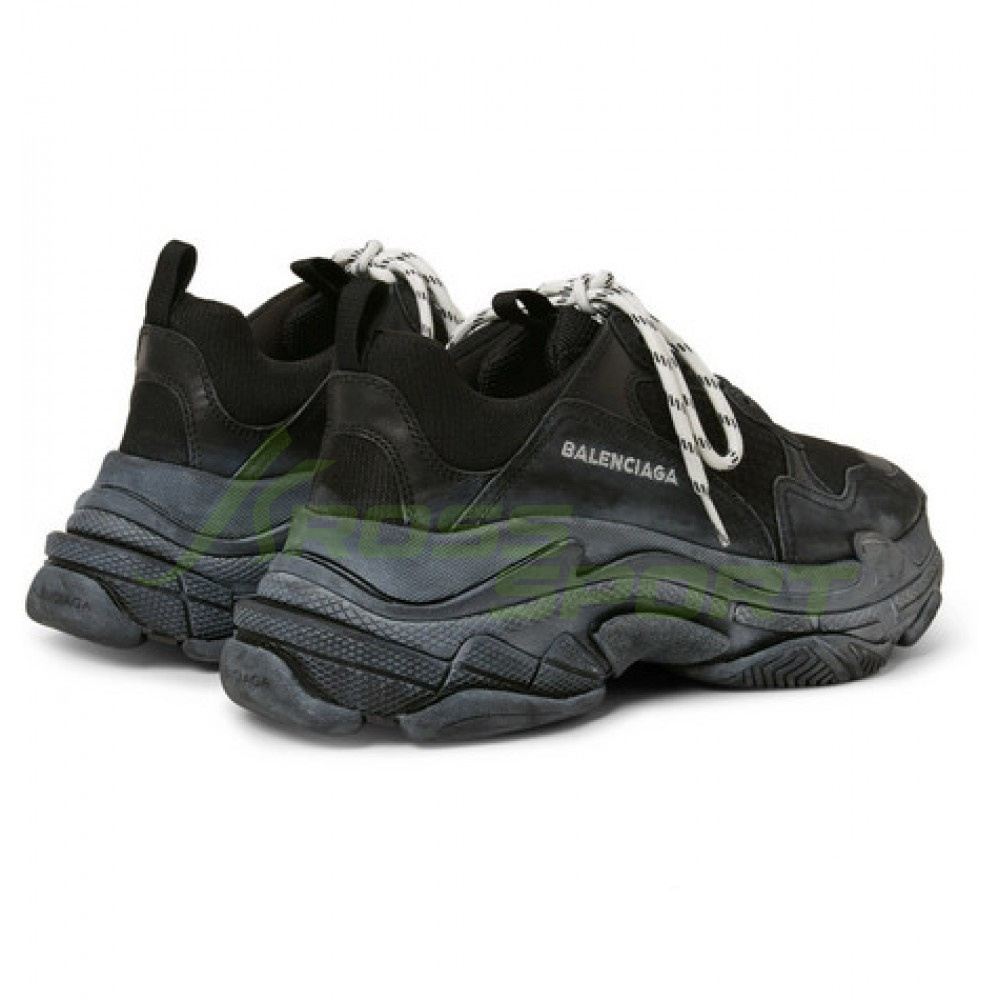  Balenciaga Triple S Black
