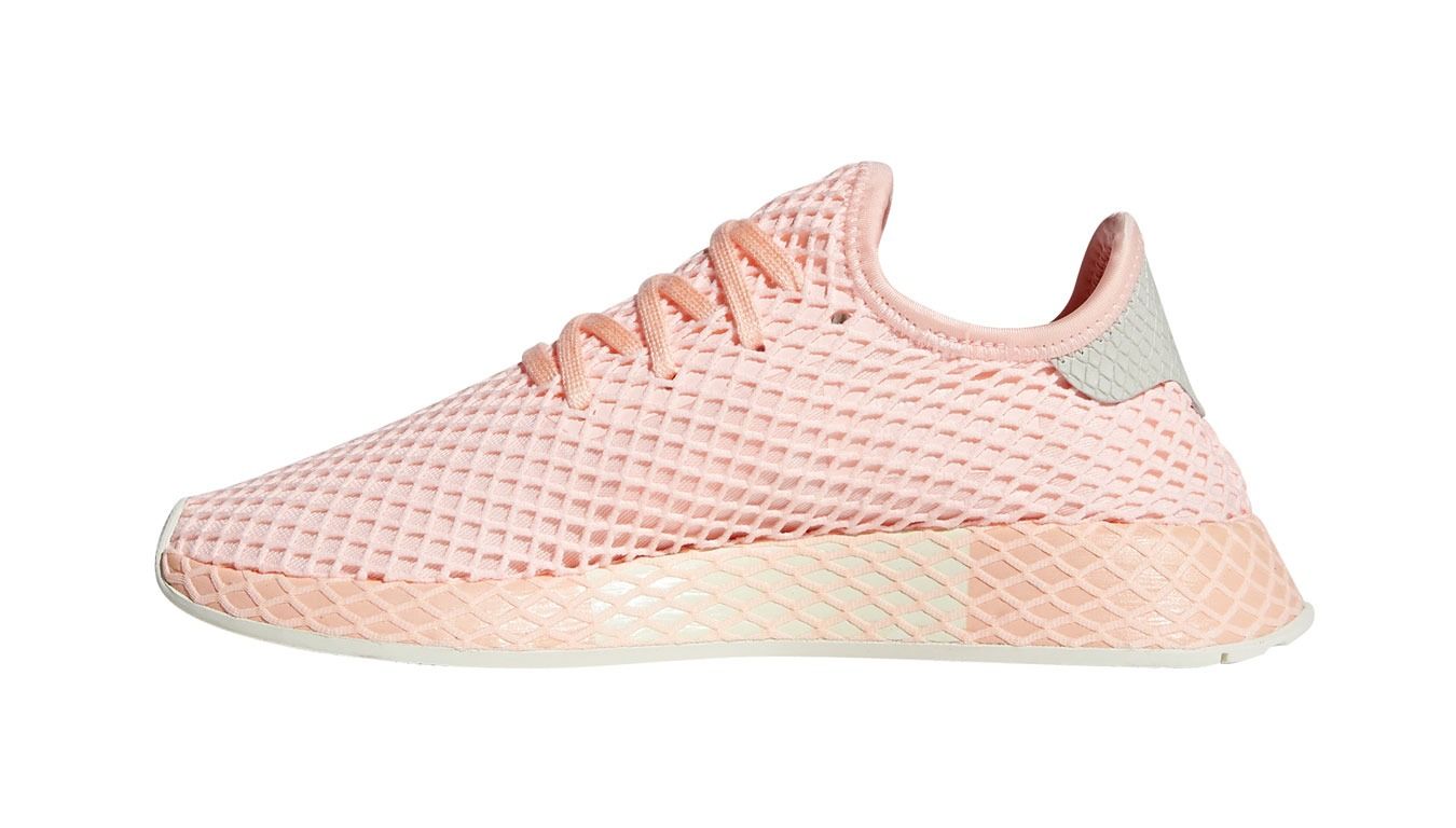 Adidas Deerupt Runner, розовый, текстиль, женские