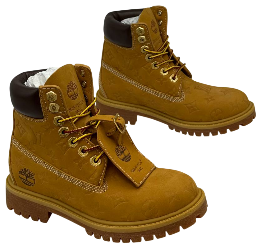 Ботинки Timberland х Louis Vuitton Lite Brown