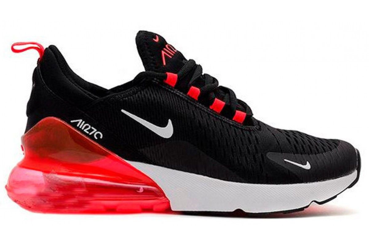 Nike air max on sale 270 black white red