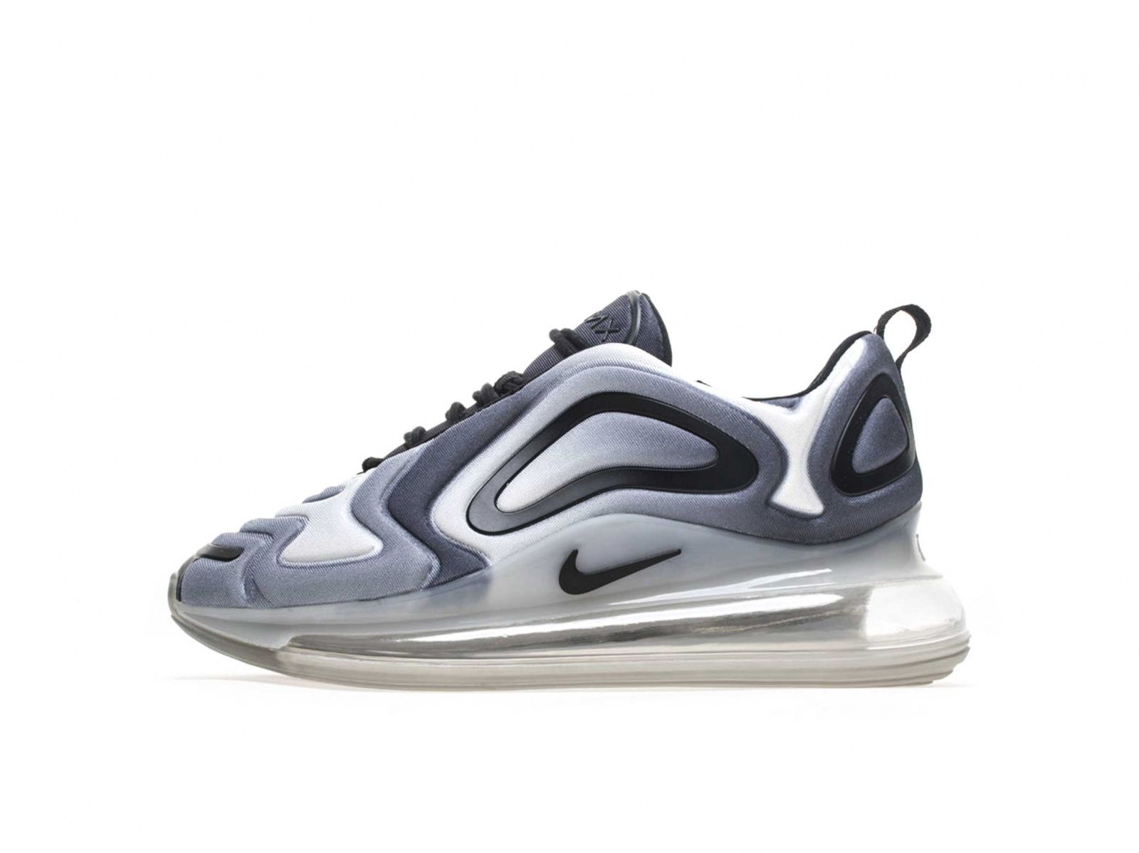 Nike Air Max 720, серый, черный, нейлон, женские