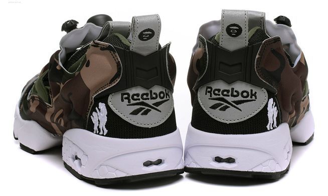 Reebok Insta Pump камуфляж зеленый (35-44)