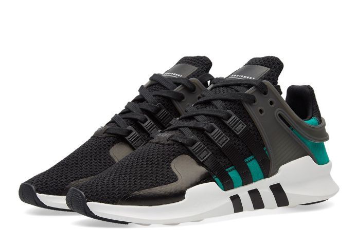  Adidas EQT Support ADV Black/Green