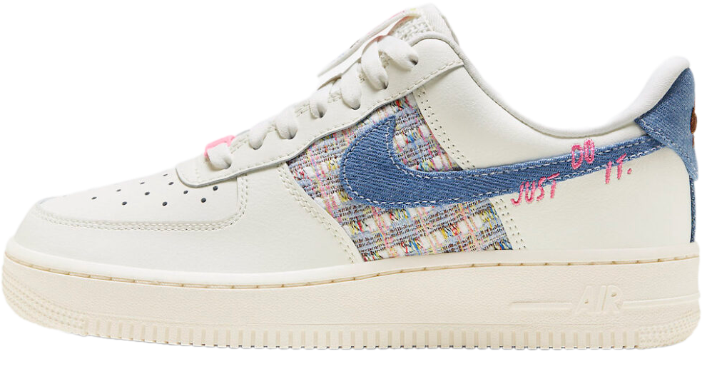 Nike Air Force 1 Low 'Just Do It' Features Denim
